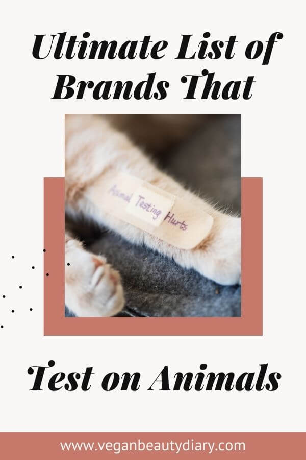 brands that test on animals