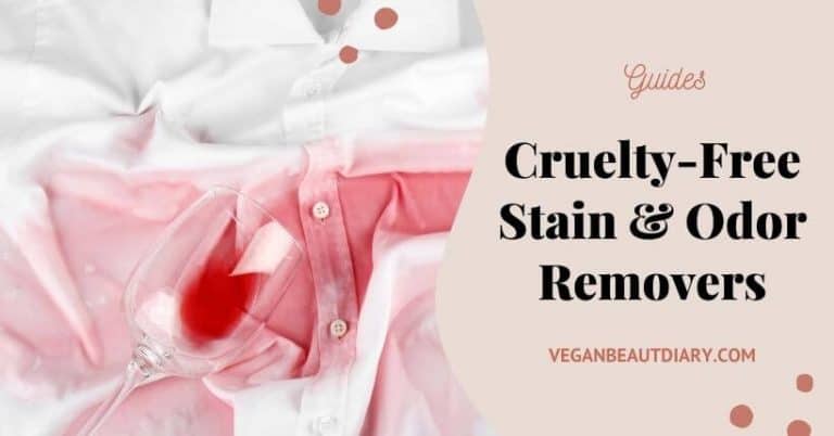 cruelty free stain removers