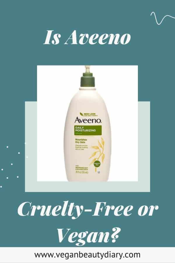 is aveeno cruelty free pin1